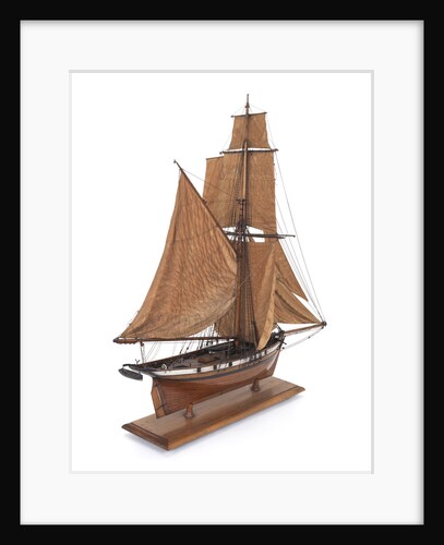 Warship (circa 1800) by unknown