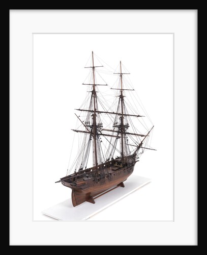 Brig, starboard stern quarter by unknown
