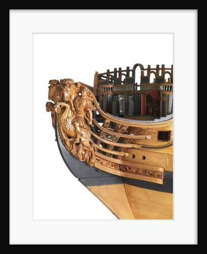 'Royal William', figurehead detail by unknown