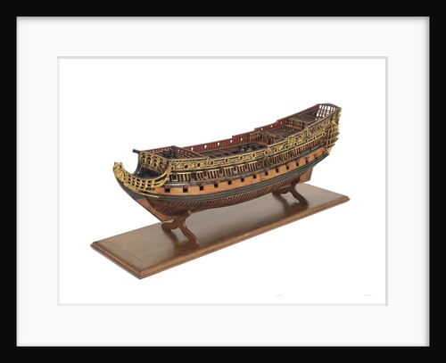 Navy Board, Skeleton model, ship of 90 to 94-guns by unknown
