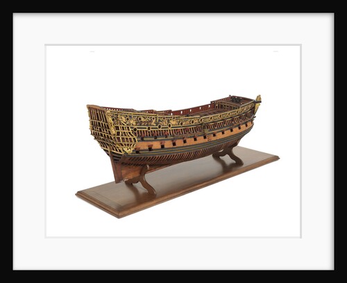 Navy Board, Skeleton model, ship of 90 to 94-guns by unknown