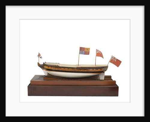 Model of 'Artois' (1794) Warship; Frigate; 38 Guns by unknown
