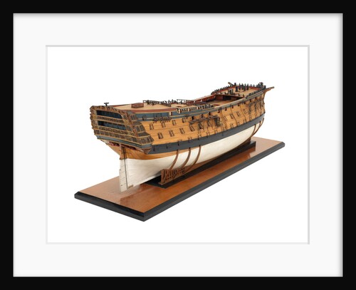 'Victory', starboard stern quarter by Unknown