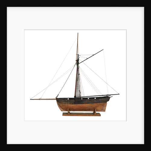 Cutter, port broadside by unknown