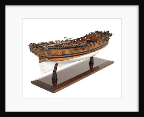 Ship of 20 guns, starboard stern quarter by unknown