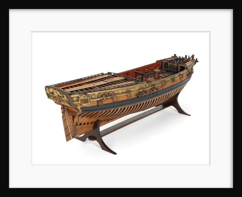 Ship of 20 guns, starboard stern quarter by unknown