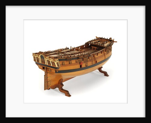 Ship of 24 guns, starboard stern quarter by unknown