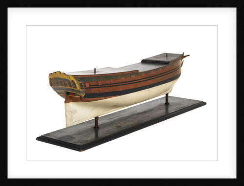 Ship of 24 guns, starboard stern quarter by unknown