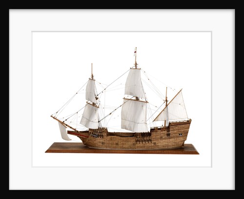 'Mayflower', port broadside by John Roe