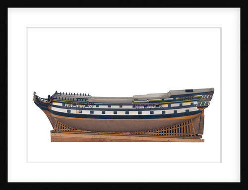 'Centurion', port broadside by unknown