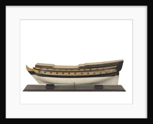 'Ramillies', port broadside by unknown