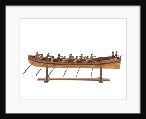 Admiral's barge, port broadside by unknown