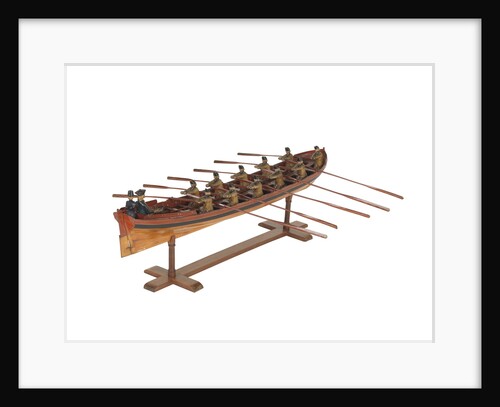 Admiral's barge, starboard stern quarter by unknown