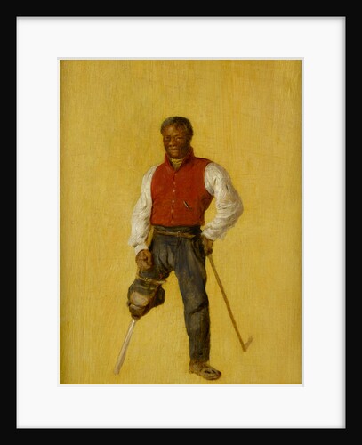 Bill Waters, sailor and celebrated London street entertainer by David Wilkie