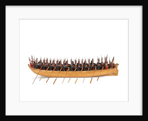 Model of a troopboat by unknown