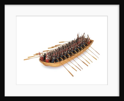 Model of a troopboat by unknown