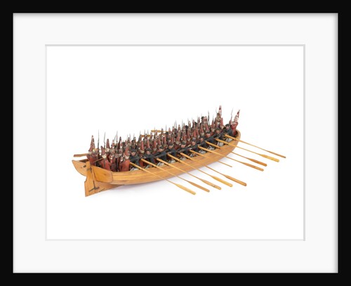 Model of a troopboat by unknown