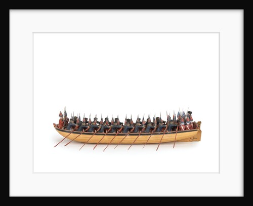 Troopboat, port broadside by unknown