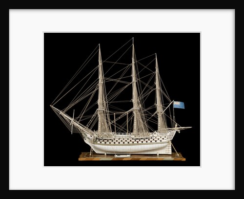 Ship of 100 guns, port broadside by unknown