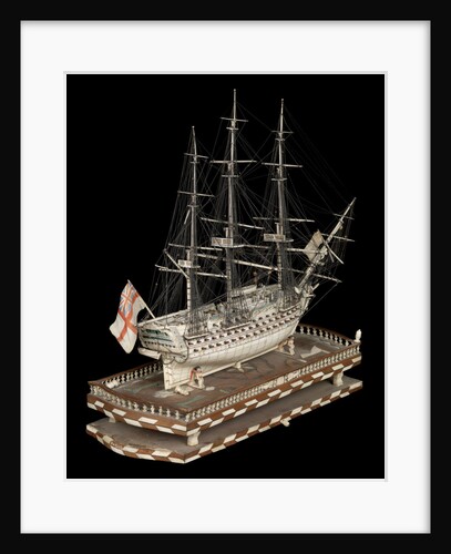 Ship of 120 guns, starboard stern quarter by unknown
