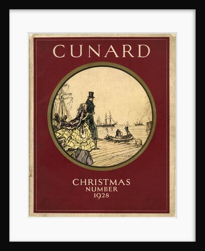 Cover of Cunard Christmas Annual 1928 by unknown