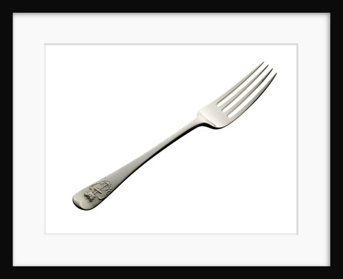 Admiralty pattern dessert fork by J. & E. Barnard