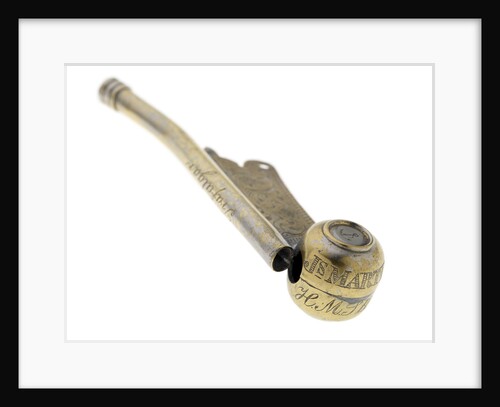 Boatswain's call said to have been used at the Battle of Trafalgar by unknown