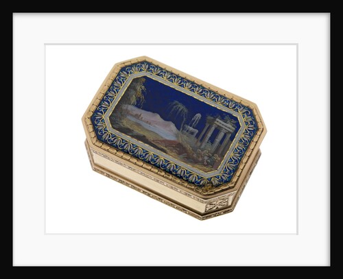 Snuff box said to have been given by Vice-Admiral Horatio Nelson to Emma Hamilton by unknown