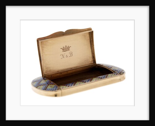 Snuff box said to have belonged to Vice-Admiral Horatio Nelson (1758-1805) by unknown