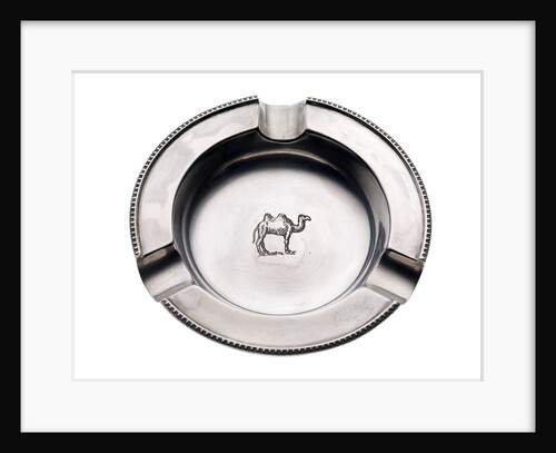 Commemorative silver ashtray for the opening of Cammell Laird's New Dry Dock, 1962 by Walker & Hall