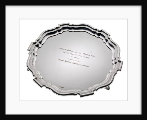 Medway Sailing Barge Match trophy salver, 1959 by Mappin & Webb