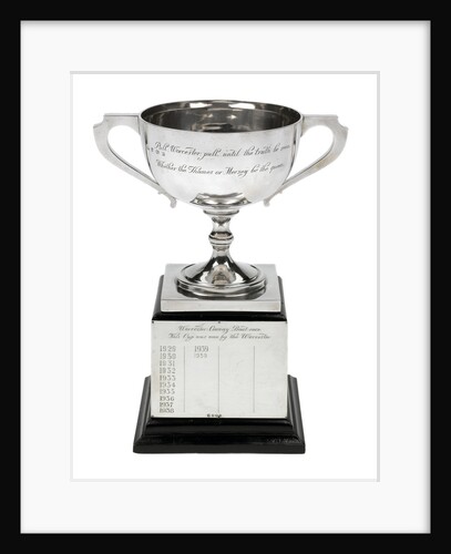 Worcester' v 'Conway' boat race trophy by W. Neale & Sons Ltd.
