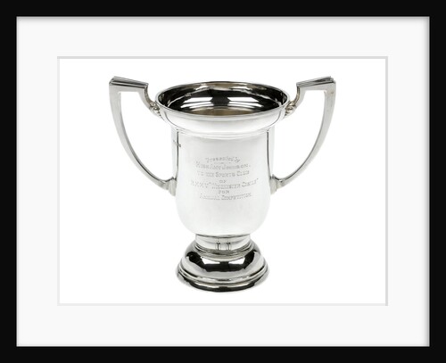 Silver trophy presented to HMMV 'Winchester Castle', 1931, by Amy Johnson, the aviator (1903-1941) by Searle & Co. Ltd.