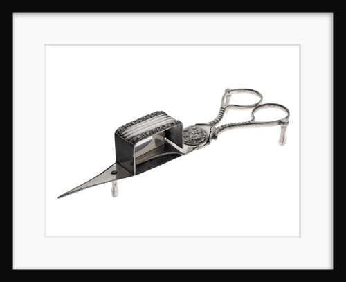 Candle snuffers which belonged to Captain James Cook (1728-1779) and his wife Elizabeth by unknown