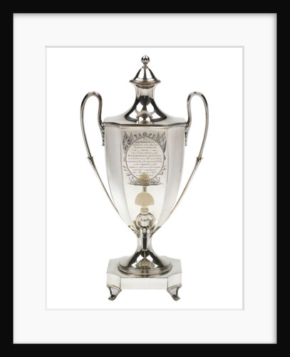 Silver tea-urn presented to Captain Nicholas Tomlinson (1764-1847) by the Royal Exchange Assurance, 1796 by Robert Salmon