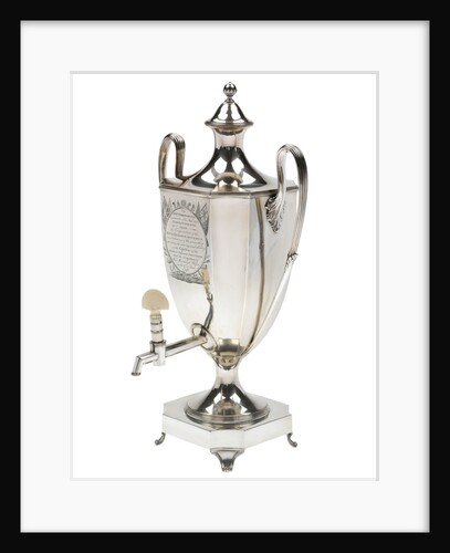 Silver tea-urn presented to Captain Nicholas Tomlinson (1764-1847) by the Royal Exchange Assurance, 1796 by Robert Salmon