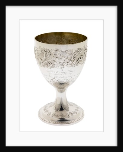 Bogus goblet said to have been owned by Lord Nelson by unknown
