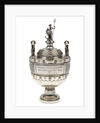 Yachting trophy won by 'Valkyrie', 1891 by Edgar Finley