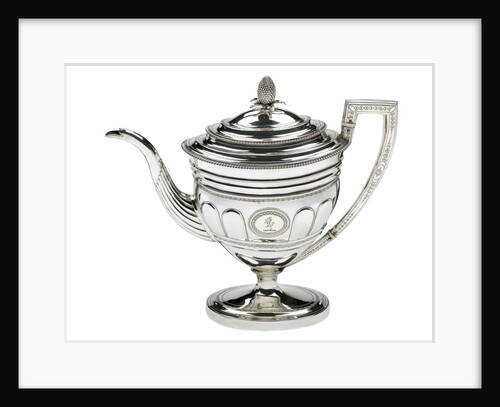 Silver coffee pot, part of a service owned by Admiral Sir John Gore (1772-1836) by Duncan Urquhart