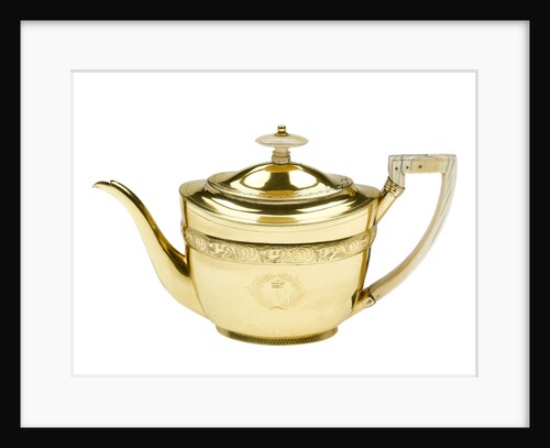 Teapot owned by Horatia Nelson (1801-81) daughter of Vice-Admiral Lord Nelson by John Emes