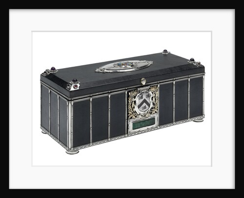 Freedom casket presented to Admiral of the Fleet Sir David Beatty, 1st Earl Beatty (1871-1936) by the County Borough of Grimsby, 28 April 1919 by unknown