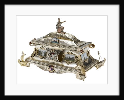 Freedom casket presented to Admiral of the Fleet Sir David Beatty, 1st Earl Beatty (1871-1936) by the City of Bristol, 23 October 1919 by T. & J. Bragg Ltd.
