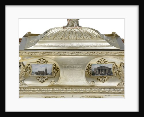 Freedom casket presented to Admiral of the Fleet Sir David Beatty, 1st Earl Beatty (1871-1936) by the City of Bristol, 23 October 1919 by T. & J. Bragg Ltd.