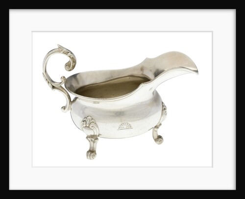 Electroplated cream jug used on P&O ships by Elkington & Co. Ltd.