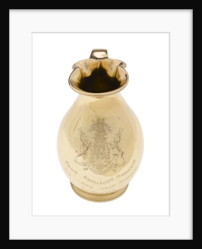 Cream jug, part of a tea set owned by Horatia Nelson (1801-81) daughter of Vice-Admiral Lord Nelson by John Easton