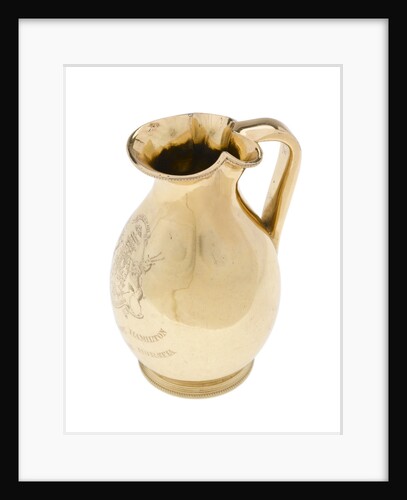 Cream jug, part of a tea set owned by Horatia Nelson (1801-81) daughter of Vice-Admiral Lord Nelson by John Easton
