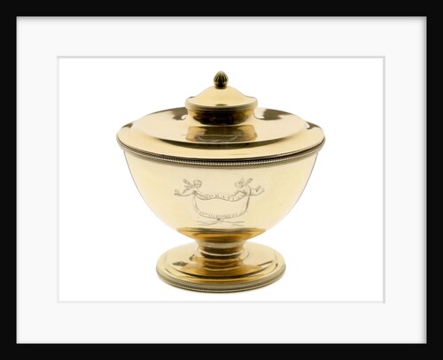 Sugar basin, part of a tea set owned by Horatia Nelson (1801-81) daughter of Vice-Admiral Lord Nelson by John Easton