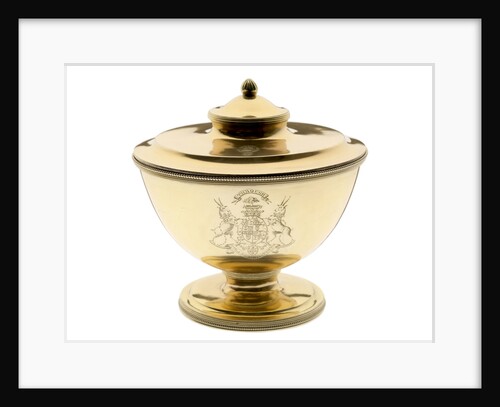 Sugar basin, part of a tea set owned by Horatia Nelson (1801-81) daughter of Vice-Admiral Lord Nelson by John Easton