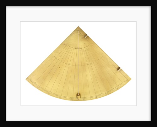 Mariner's quadrant, circa 1600 by unknown