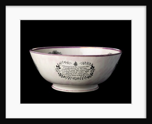 Sunderland lustreware bowl by Moore & Co.